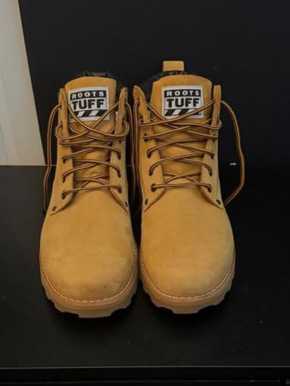Brand New Men's Roots TUFF Boot – Durable Leather Winter Boots (Size 13)